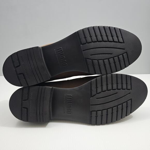 NEW Munro Giselle Loafer Womens 9.5 WIDE Fawn Brown Suede Slip On Cushioned - Picture 11 of 13